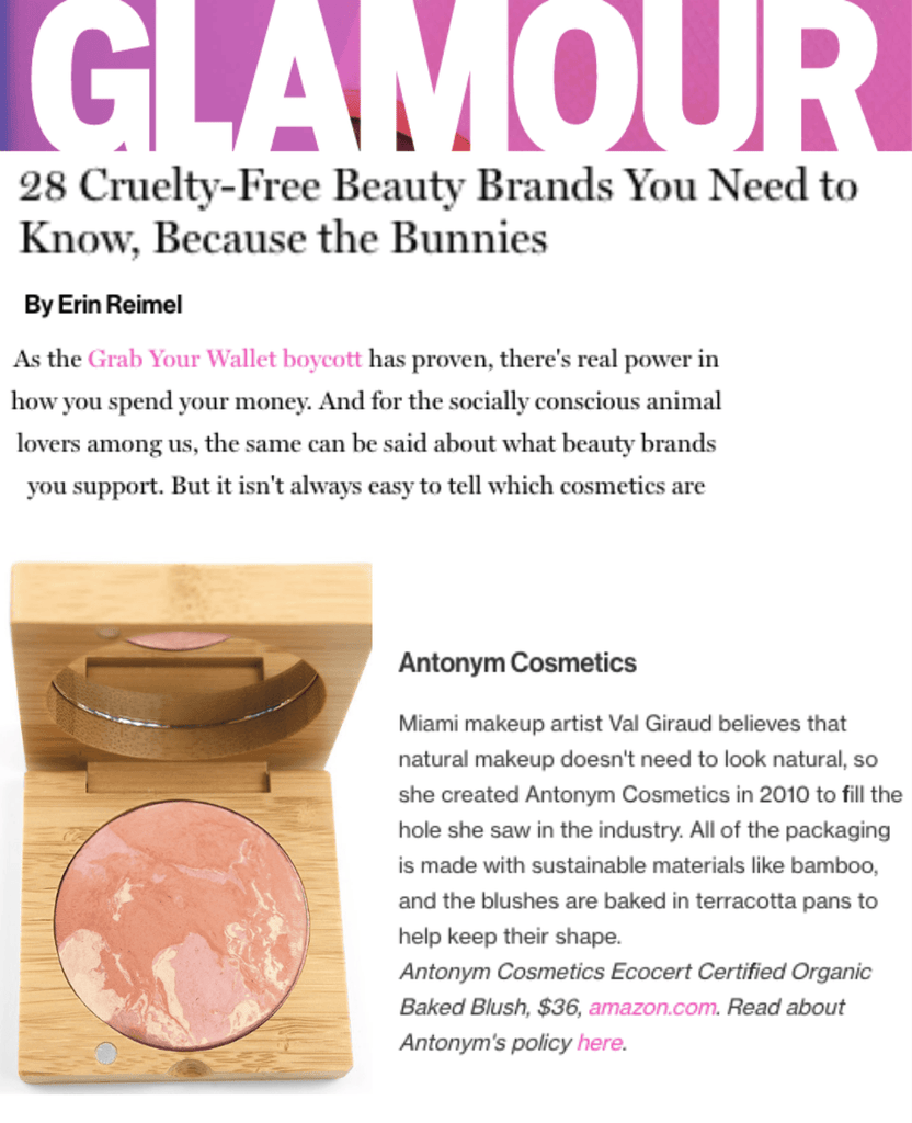 36 marcas de cosméticos naturais e cruelty-free para substituir a